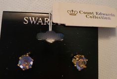 Two Carat T.W. Swarovski Stone Stud Earrings in Bel Air, Maryland