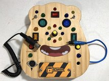 Montessori Kids wood Busy Board LED Lights - Sensory Learning Toy Ages: 1 - 6yrs in Westmont, Illinois