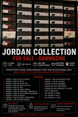 Jordan Collection Downsize Size 12 / 12.5 in Stuttgart, GE