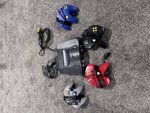 Nintendo 64 console with controllers in Plainfield, Illinois