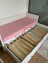 IKEA Daybed with 3 Drawers & 2 Mattresses - €20 in Stuttgart, GE