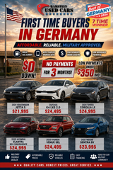 First time buyer in Grafenwoehr, GE