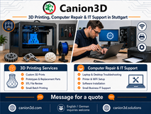 Canion3D – 3D Printing, Computer Repair & IT Support in Stuttgart in Stuttgart, GE