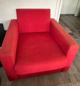 Red Lounge Chair in Stuttgart, GE