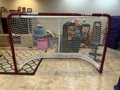 Outdoor hockey net in Bolingbrook, Illinois