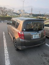 Toyota Ractis in Okinawa, Japan