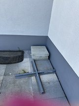 Umbrella stand base in Ramstein, Germany