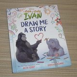Disney The One and Only Ivan Draw Me A Story Hard Cover Book in Joliet, Illinois