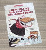 There Was An Old Lady Who Swallowed A Desk Book Scholastic in Plainfield, Illinois