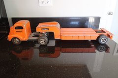 Vintage Smith Miller “Smitty Toys” 1949 GMC Semi Freuhaf Low Boy Tractor Trailer in Glendale Heights, Illinois