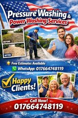 Pressure Washing & Power Washing Services ????  ? Free Estimates Available ?? WhatsApp: +4917664... in Ramstein, Germany
