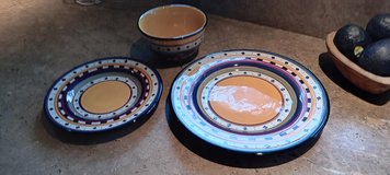 Dishes set. Plates for 12 in Travis AFB, California