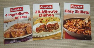 Set of 3 Campbell's Cook Books Hard Cover in Joliet, Illinois