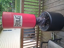 Punching bag. in Fort Leonard Wood, Missouri