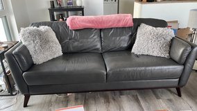 Leather Couch in Ramstein, Germany