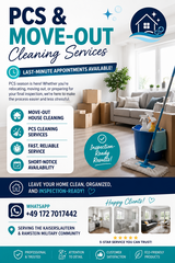 PCS&FINAL MOVE OUT CLEANING SERVICE in Ramstein, Germany