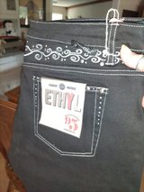 Black demin jeans sz 16 in Alamogordo, New Mexico
