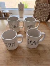 Set of 4 Rae Dunn mugs in Ramstein, Germany