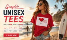 Premium Unisex Graphic Tee Shirts Designed to Inspire in Miramar, California