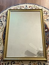 Gold Frame Beveled Mirror in Kingwood, Texas