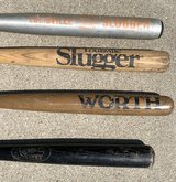 2 for $15 - Softball / Baseball Bat - VTG Louisville Slugger & Worth -OR- $10ea in Chicago, Illinois