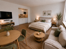 Fully Furnished Studio near Wiesbaden Main Station – Long-Term Rental or Temporary Housing in Wiesbaden, GE