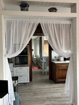 Sheer Curtains with Tension Rod in Stuttgart, GE
