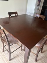 dining room table with 6 chairs in Ramstein, Germany