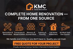 Renovation Tiles Paint Kitchen Bathroom Plaster in Ramstein, Germany