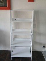 white ladder shelf in Alamogordo, New Mexico