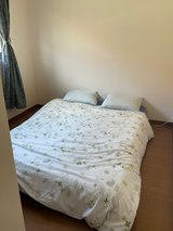Bedframe + Foldable Mattress + Duvet in Okinawa, Japan