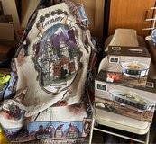 Neuschwanstein Castle Throw Blanket + Heated Casserole Dishes in Ramstein, Germany