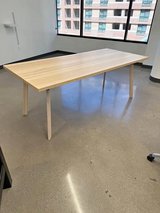 IKEA x HAY "YPPERLIG" 200cm Dining Table + 6 Matching LISABO Ash Chairs in Okinawa, Japan