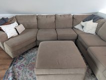 HUGE 13x13 Ashley Furniture Sectional + Storage Footrest in Ramstein, Germany