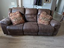 Dual Powered Reclining Sofa in Clarksville, Tennessee