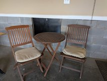 Wooden Bistro set in Clarksville, Tennessee