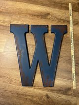 Decorative “W” Wall Decor in Kingwood, Texas