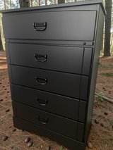Summer House Bedroom Dresser Chest Solid Wood Black Satin New in Kingwood, Texas