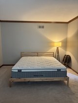 king headboard and mattress in Chicago, Illinois