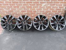 BLACK GLOSSY ALLOY WHEEL RIMS SET OF 4! in Biloxi, Mississippi
