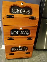 WOODEN BREAD POTATO ONION BIN in Quantico, Virginia