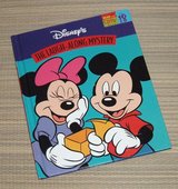 Vintage 1997 Disney Mickey Mouse and Minnie Laugh Along Mystery Hard Cover Book in Morris, Illinois