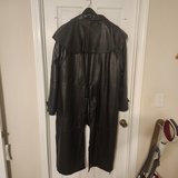 Leather Duster Size Large Motorcycle Coat in Fort Leonard Wood, Missouri