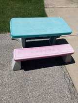 kids table in St. Charles, Illinois