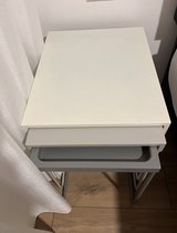 IKEA GRANBODA Nesting Side Table Set (3-Piece) White/Grey in Stuttgart, GE