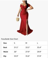 Red dress in The Woodlands, Texas