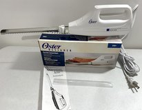Like New! Oster Designer white Electric Carving Knife in Naperville, Illinois