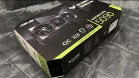 ASUS GEFORCE RTX 5090 TUF Gaming 32GB GDDR7 OC EDITION GPU - New Sealed in Guam, GU
