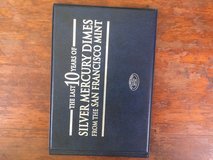 The last 10 years of Mercury dimes from San Francisco Mint in Alamogordo, New Mexico