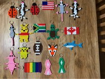 Beaded Keychains Made By My Daughters in Nashville, Tennessee